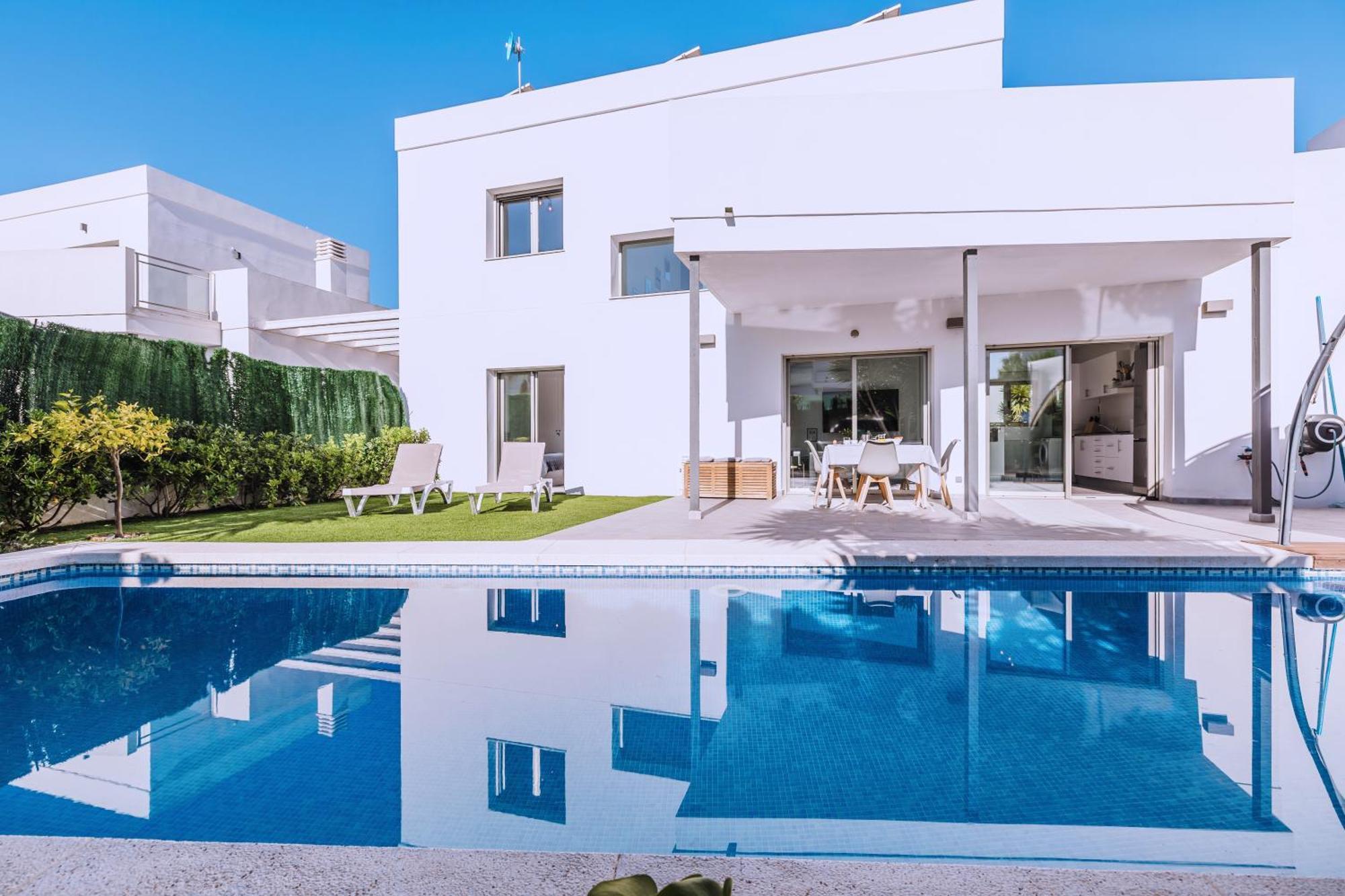 Casa Coco Stylisches Beachhouse mit Pool&Sundeck Els Poblets Denia Exterior foto