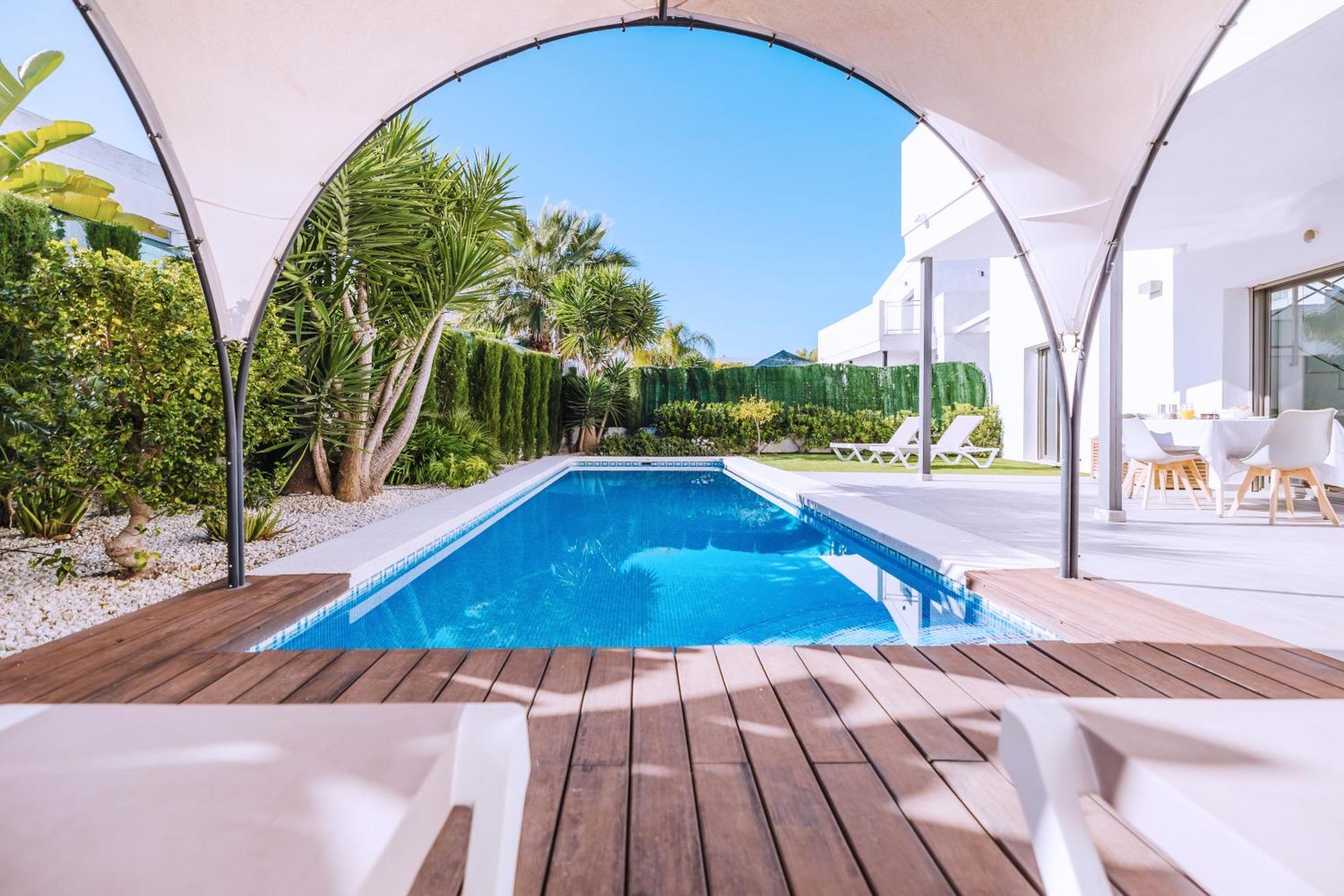 Casa Coco Stylisches Beachhouse mit Pool&Sundeck Els Poblets Denia Exterior foto